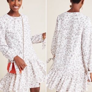 Anthropologie Mare Mare Leopard Felix Dress
